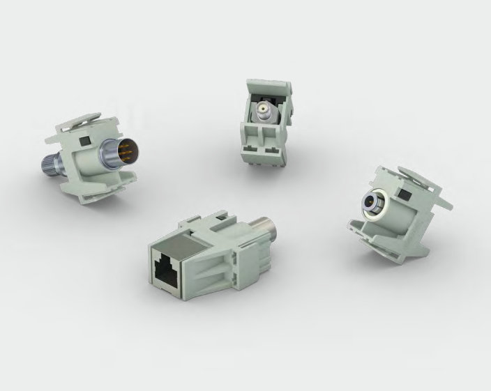 DATA MODULES FOR THE MODULAR CONNECTOR COMBITAC DIREQT